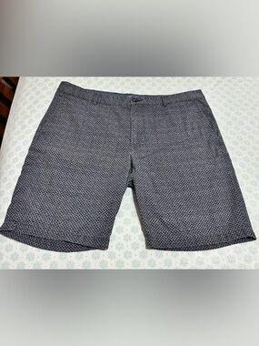 Hudson Jeans Navy and light grey Geometric Print Men's Shorts